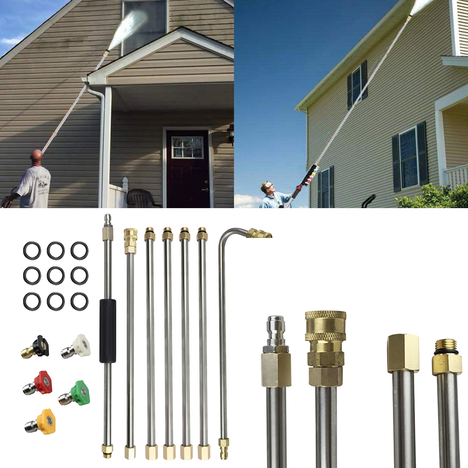 Power Washer Gun Replacement - Power Washer Gutter Cleaning Tools Telescoping