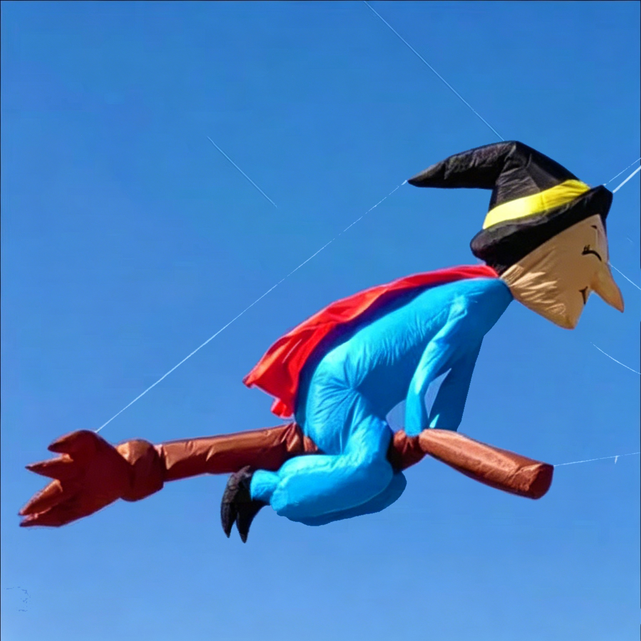 Outdoor Power Line - ARRIVAL 4M Witch Kite | Inflatable
