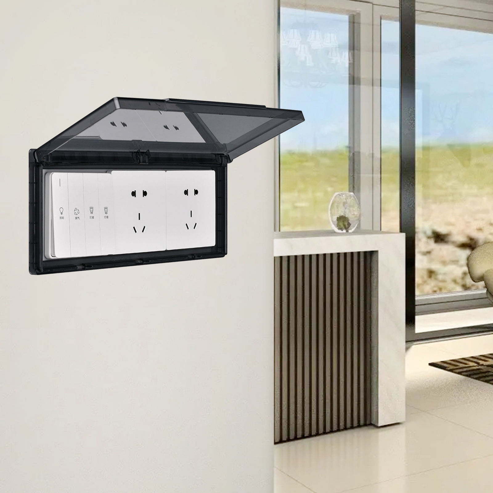 3 Gang Waterproof Outlet Cover - Outdoor Power Strip With Cover 리뷰 및 가격
