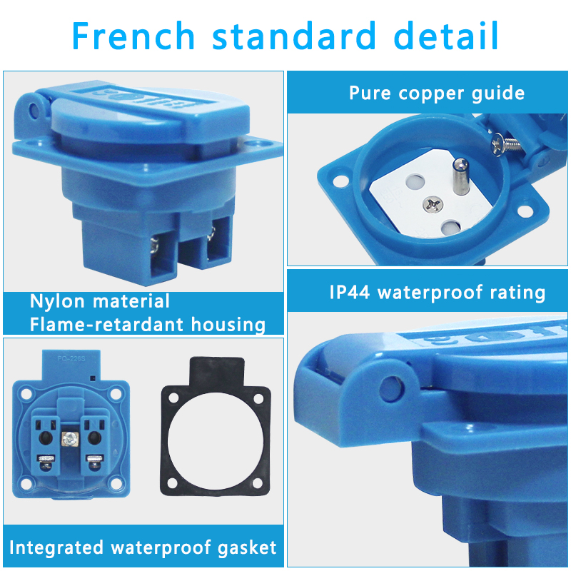 French/European/British Standa - Outdoor Power Strip With Cover 리뷰 및 가격
