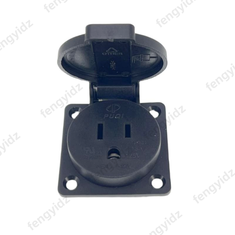 Black 125V 15A 20A IP44 CE Ame - Outdoor Power Inlet Box 리뷰 및 가격