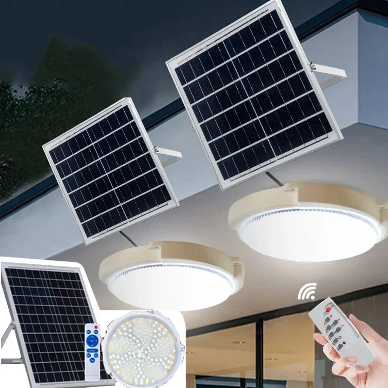 60/500W LED Solar Ceiling Ligh - Outdoor Power Line 리뷰 및 가격