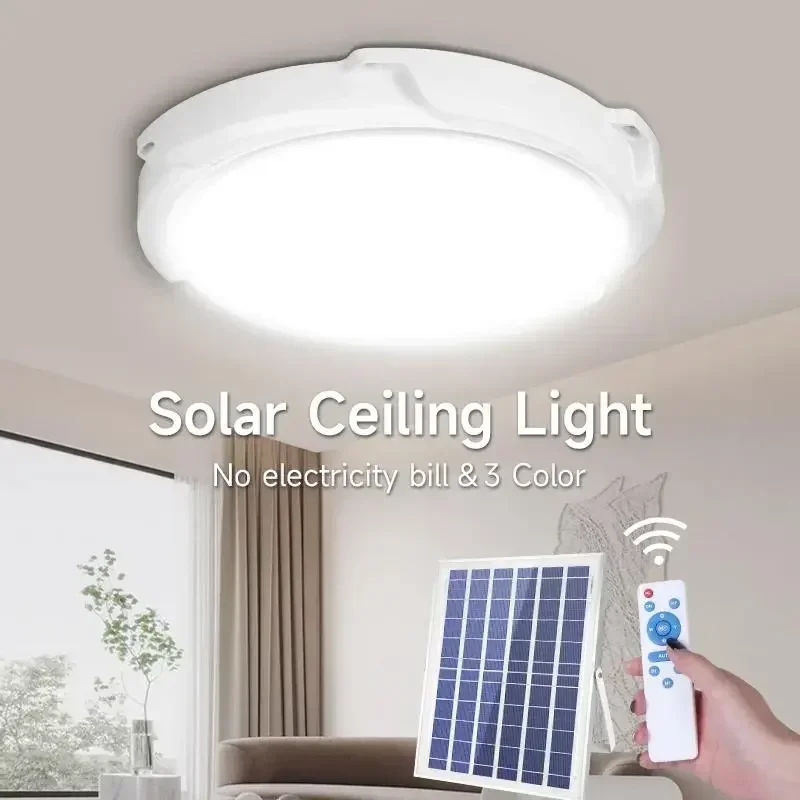 60/500W LED Solar Ceiling Ligh - Outdoor Power Line 리뷰 및 가격