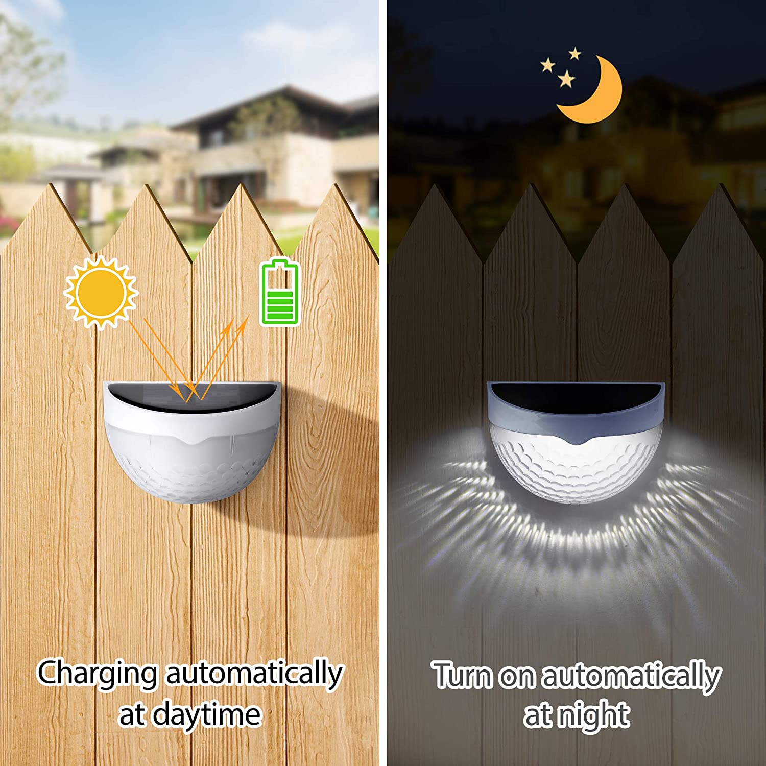 LED Solar Light Outdoor Wall L - Outdoor Power Outlet Solar 리뷰 및 가격