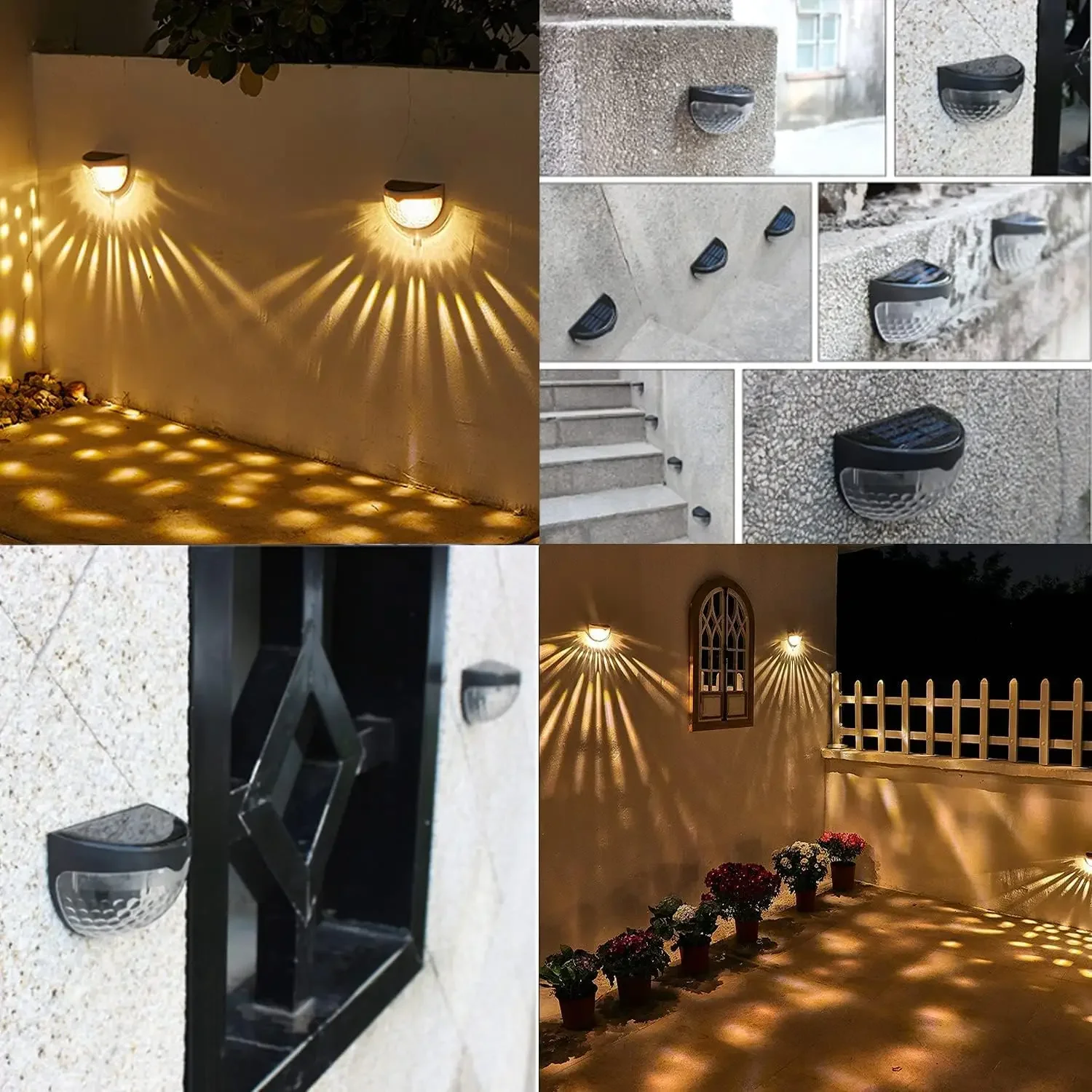 LED Solar Light Outdoor Wall L - Outdoor Power Outlet Solar 리뷰 및 가격