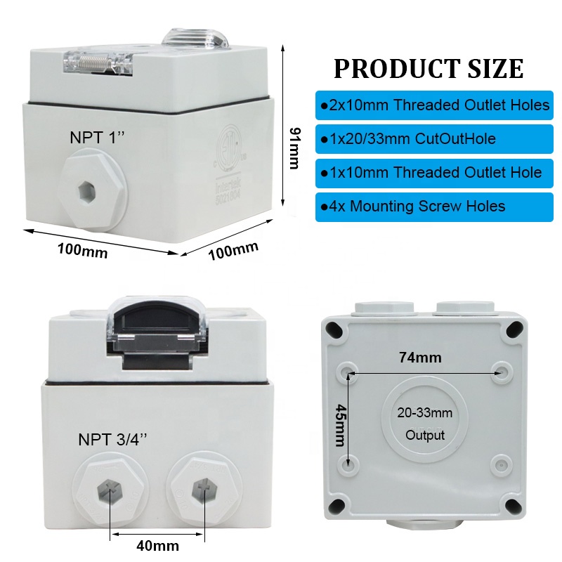50 Amp Generator RV Power Inle - Outdoor Power Inlet Box 리뷰 및 가격