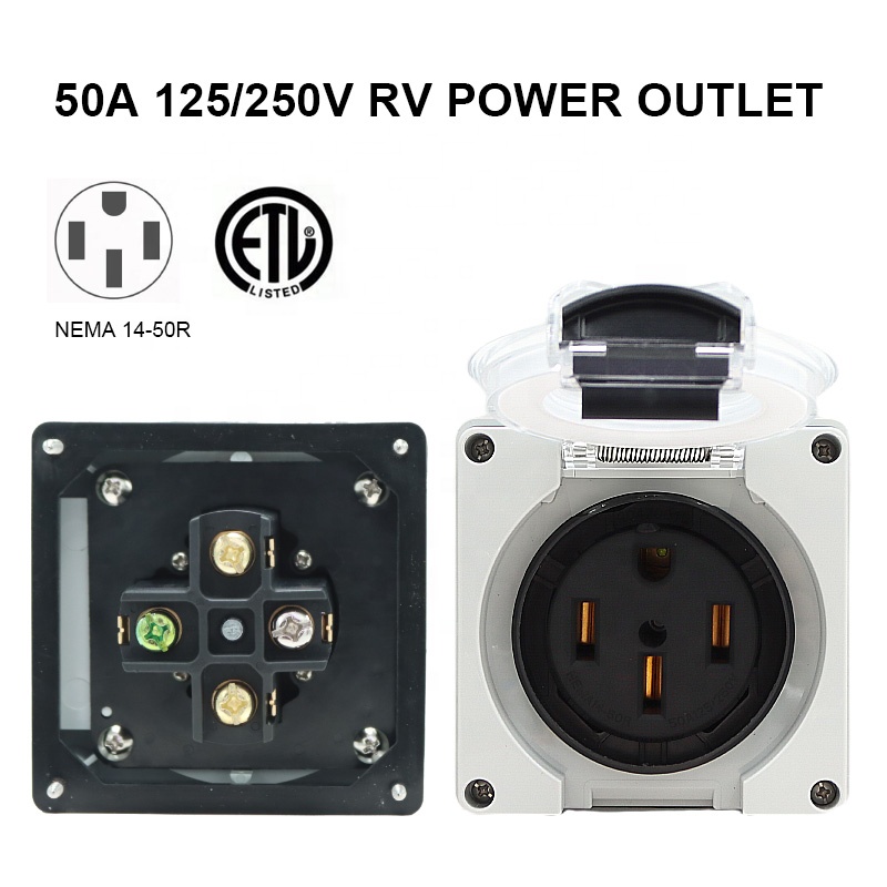 50 Amp Generator RV Power Inle - Outdoor Power Inlet Box 리뷰 및 가격