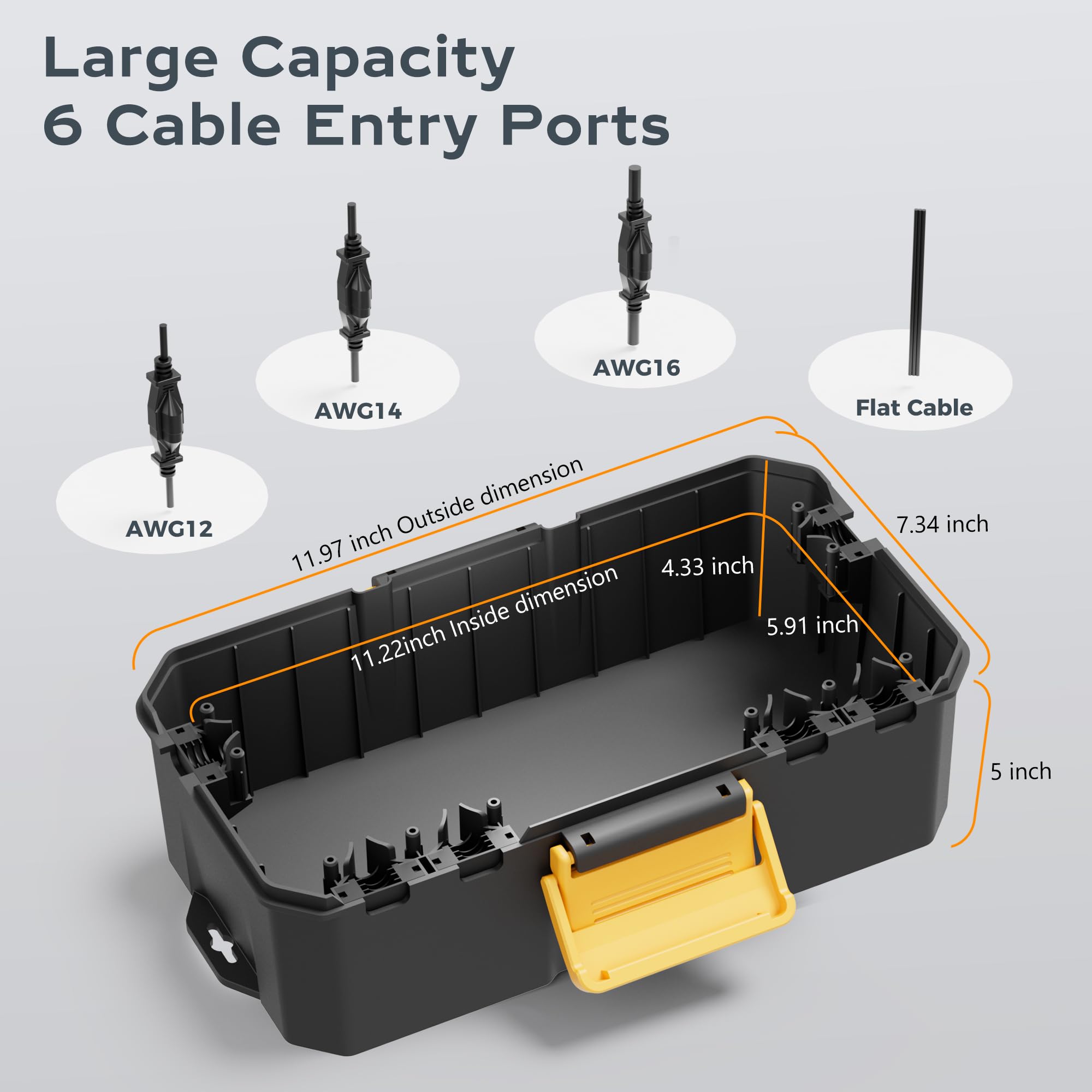 Diivoo Outdoor Waterproof Elec - Outdoor Power Inlet Box 리뷰 및 가격