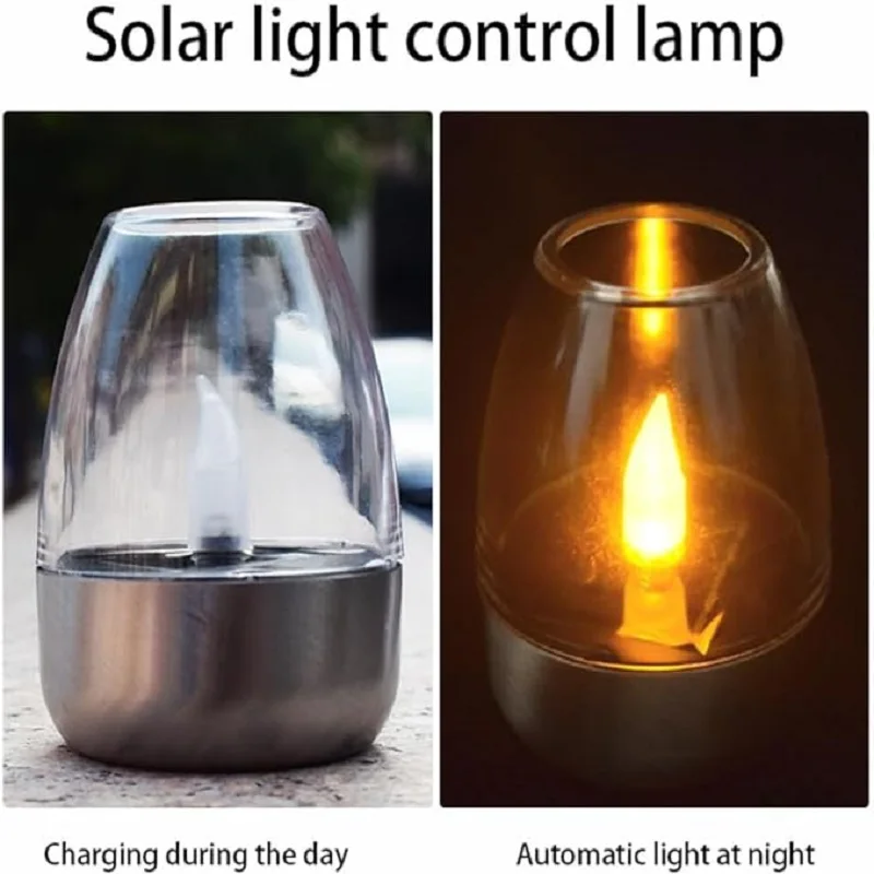 Solar Powered Flameless Candle - Outdoor Power For Wedding 리뷰 및 가격