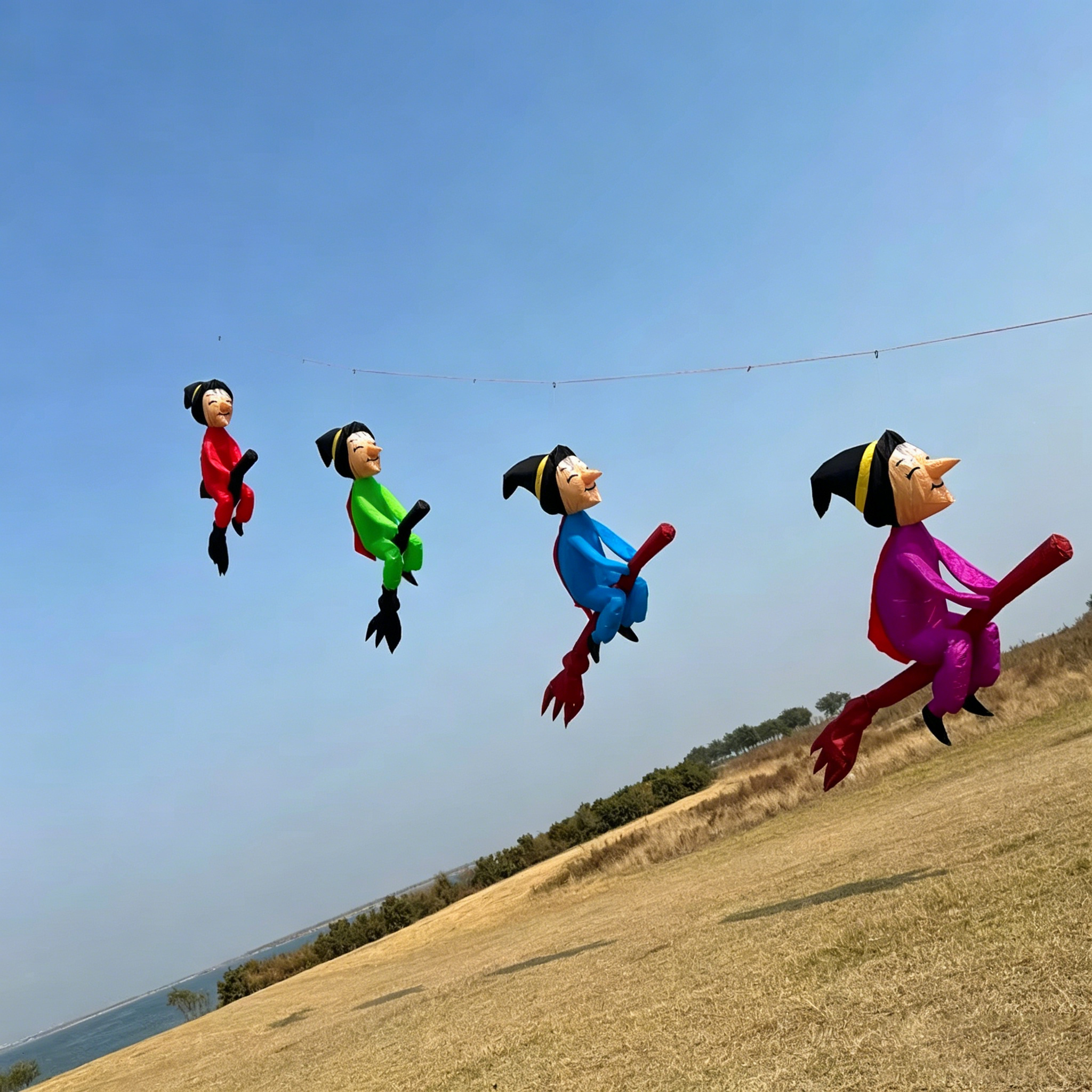 ARRIVAL 4M Witch Kite | Inflat - Outdoor Power Line 리뷰 및 가격
