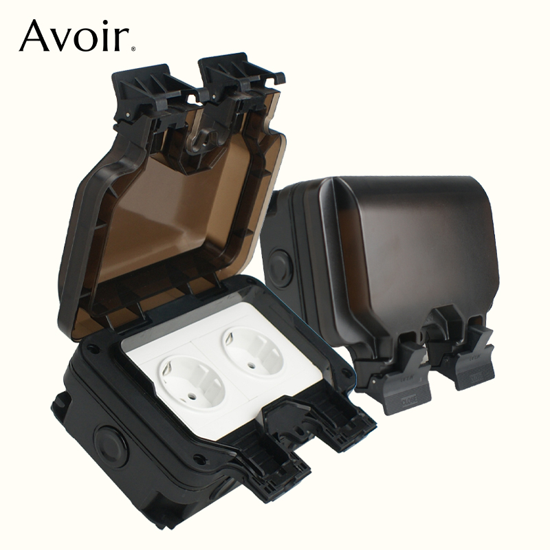 Avoir IP66 Double Power Socket - Outdoor Power Inlet Box 리뷰 및 가격