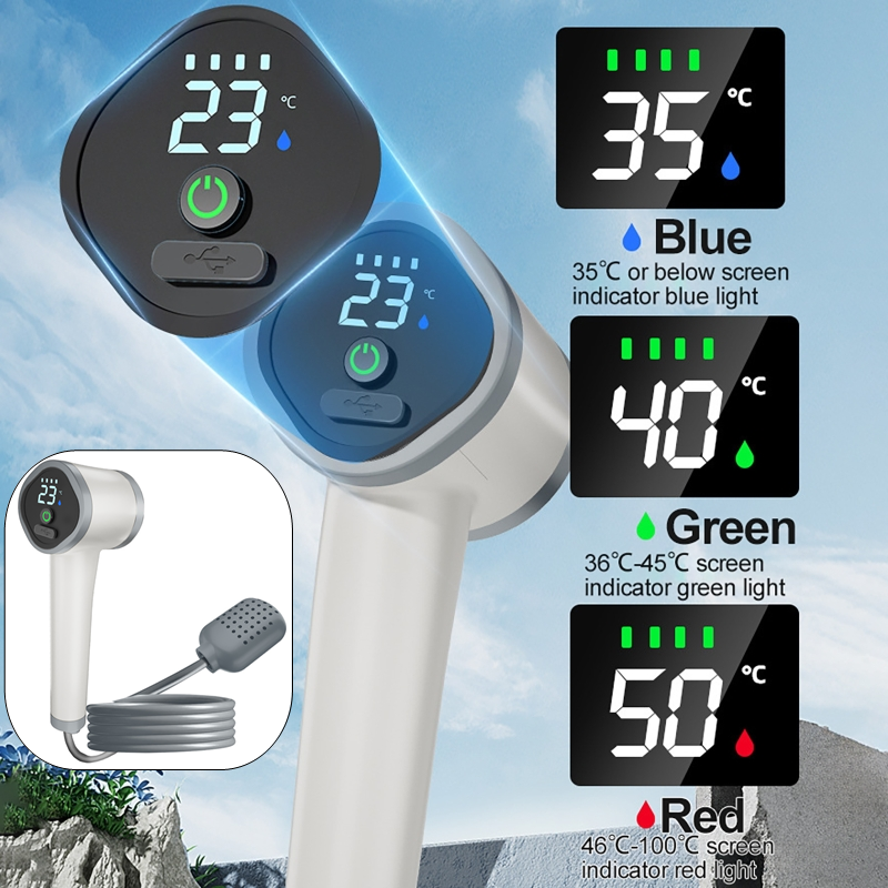 Outdoor Garden Wireless Shower - Outdoor Power Head 리뷰 및 가격