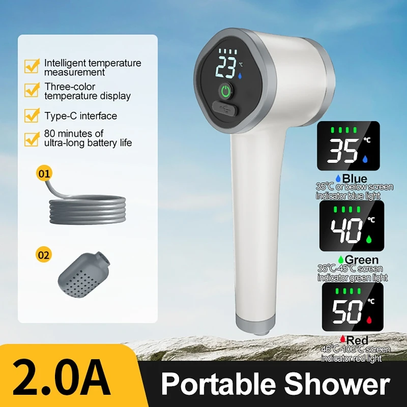 Outdoor Garden Wireless Shower - Outdoor Power Head 리뷰 및 가격