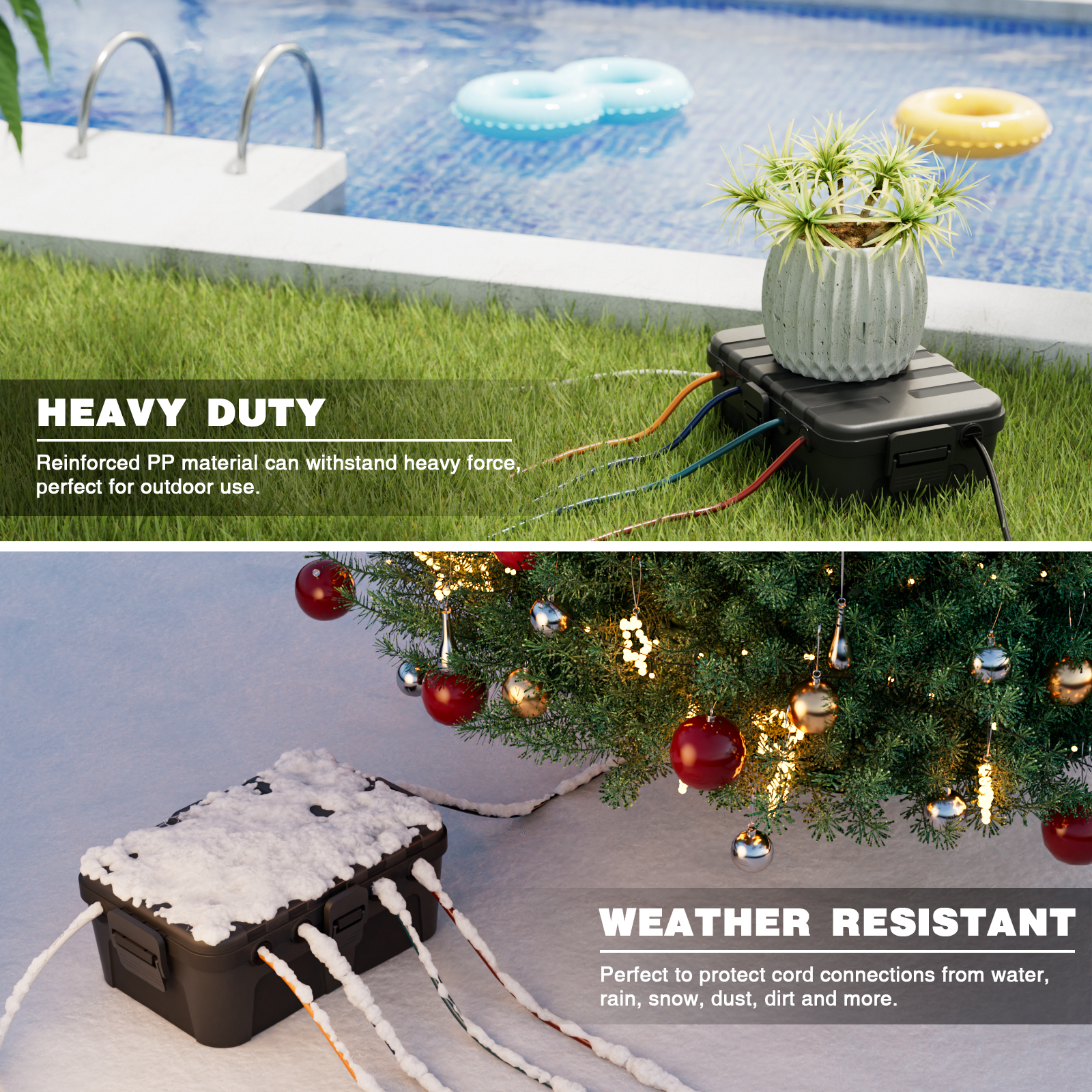 Restmo Large Outdoor Electrica - Outdoor Power Strip With Cover 리뷰 및 가격