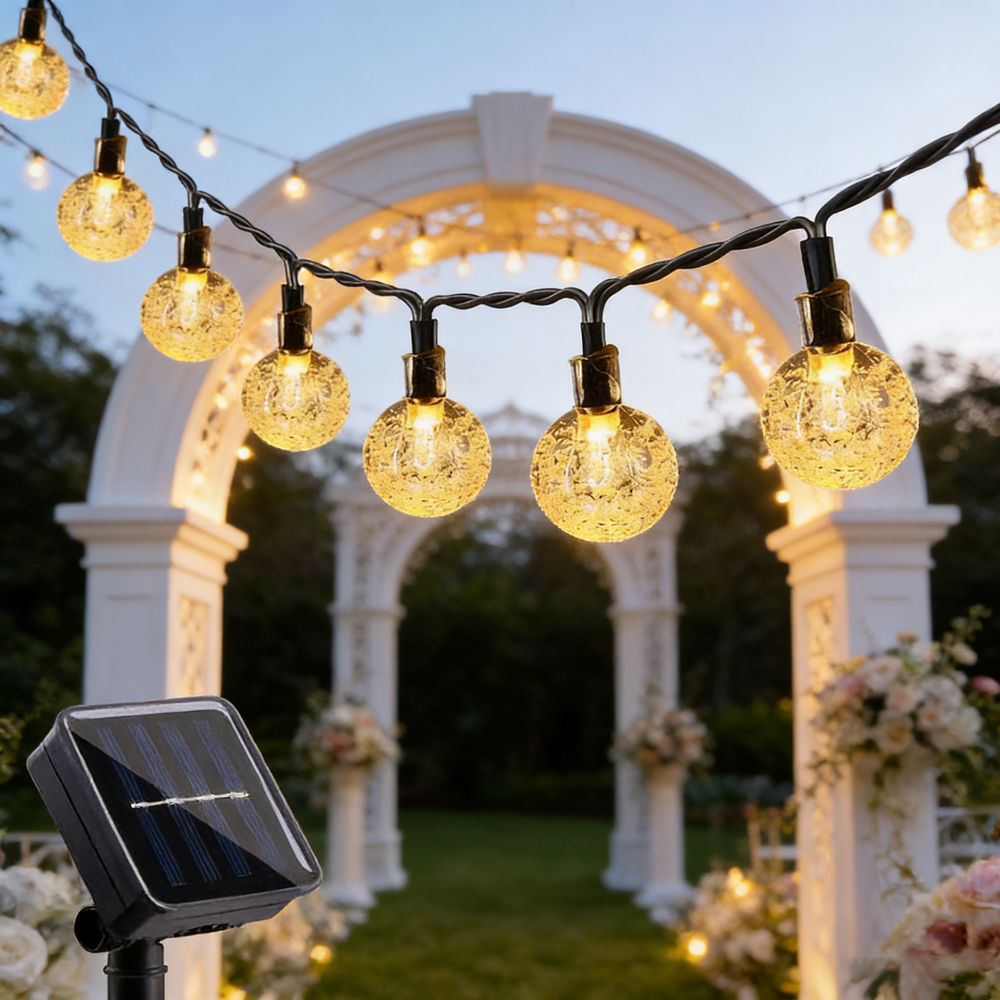 1pc Solar Crystal Ball Fairy S - Outdoor Power Outlet Solar 리뷰 및 가격