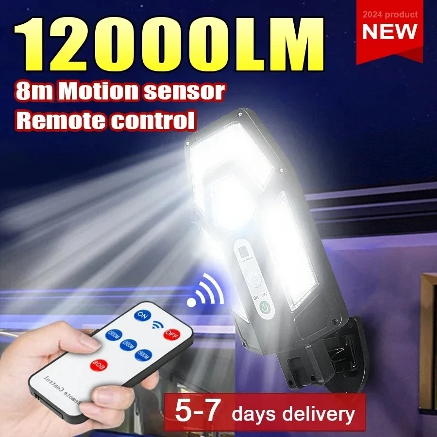 12000LM Powerful Solar Wall La - Outdoor Power Outlet Solar 리뷰 및 가격