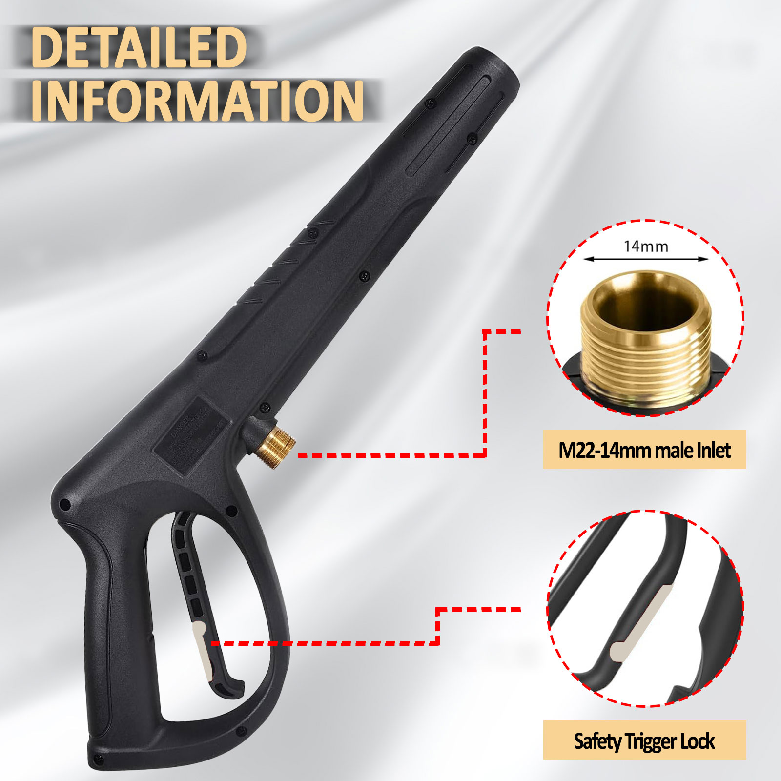 Pressure Washer Gun M22 14MM I - Power Washer Gun Replacement 리뷰 및 가격