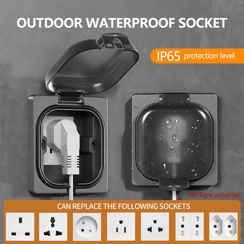 IP65 Waterproof Outdoor Socket - Outdoor Power Inlet Box 리뷰 및 가격