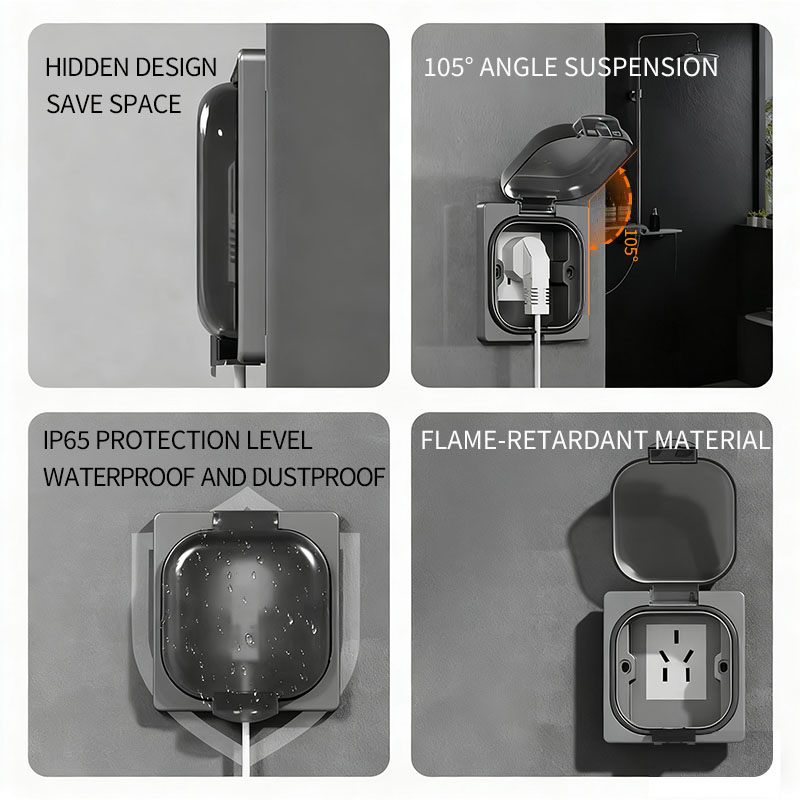 IP65 Waterproof Outdoor Socket - Outdoor Power Inlet Box 리뷰 및 가격