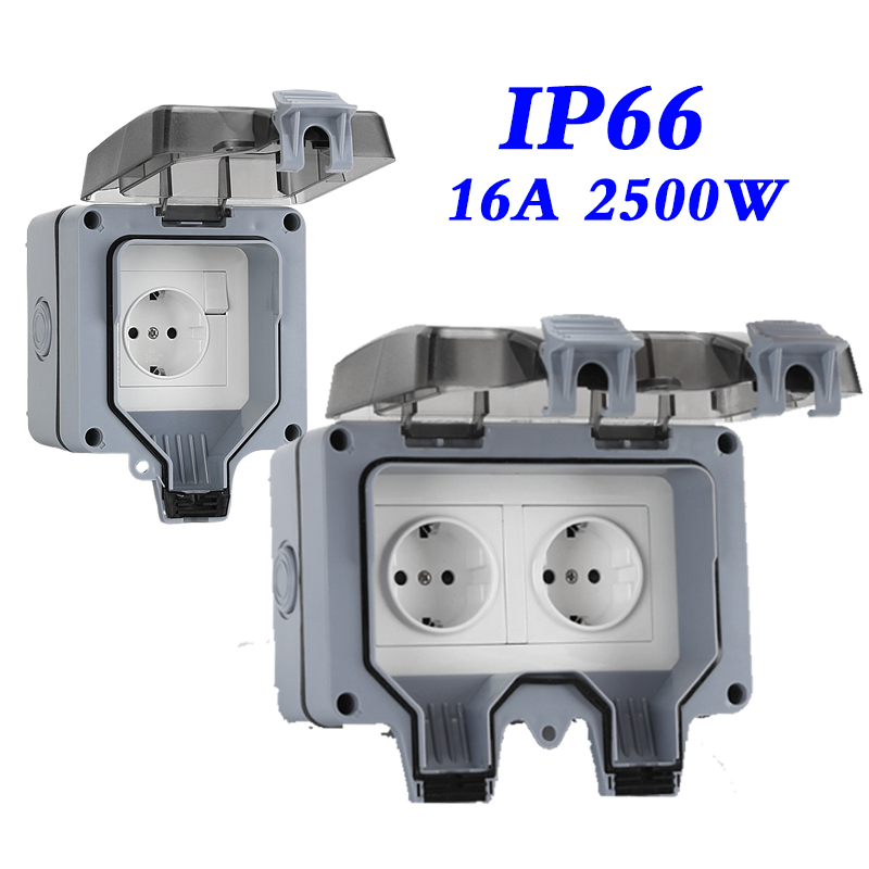 16A EU KR Outdoor Wall Waterpr - Outdoor Power Inlet Box 리뷰 및 가격