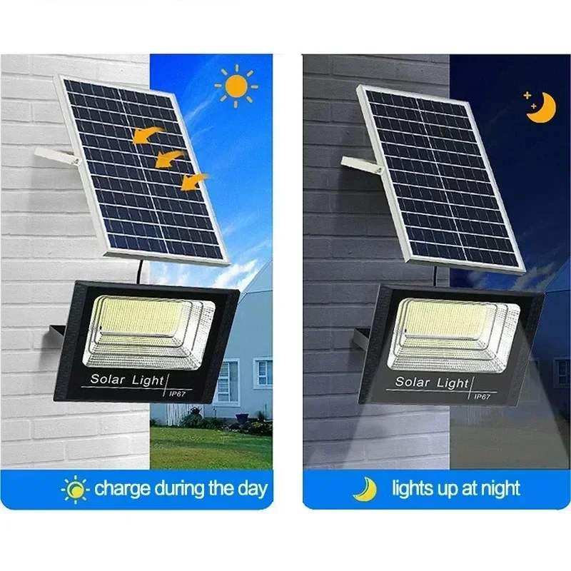 30W/60W/100W200W Solar Flood L - Outdoor Power Line 리뷰 및 가격