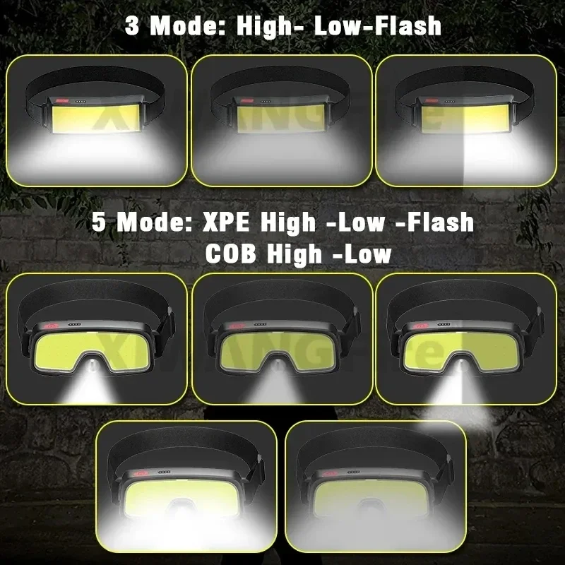 Powerful COB LED Headlamp Type - Outdoor Power Head 리뷰 및 가격