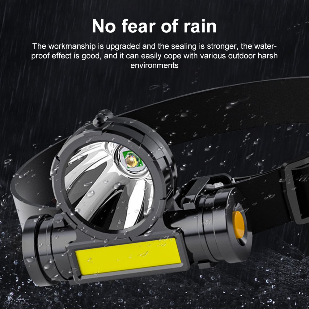 USB LED Rechargeable COB Headl - Outdoor Power Head 리뷰 및 가격