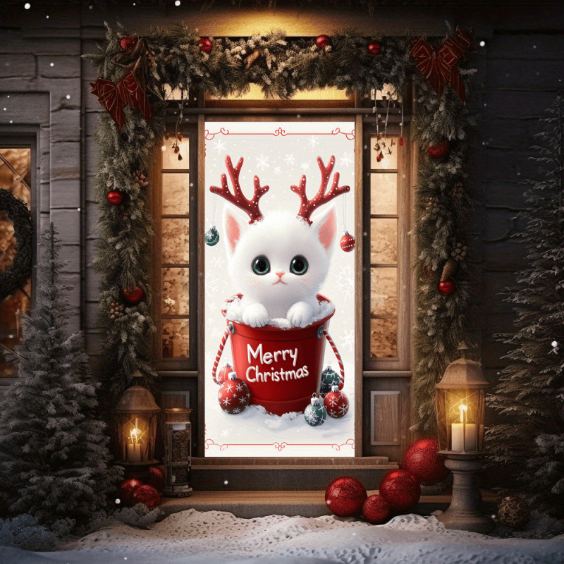 1pc2D flat, Christmas cat door - Outdoor Power For Wedding 리뷰 및 가격