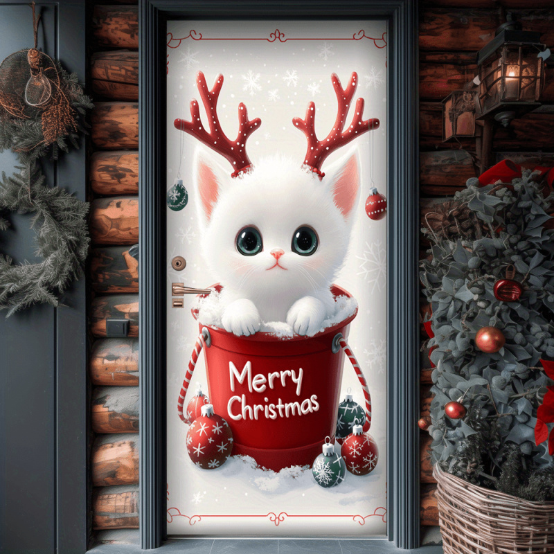 1pc2D flat, Christmas cat door - Outdoor Power For Wedding 리뷰 및 가격