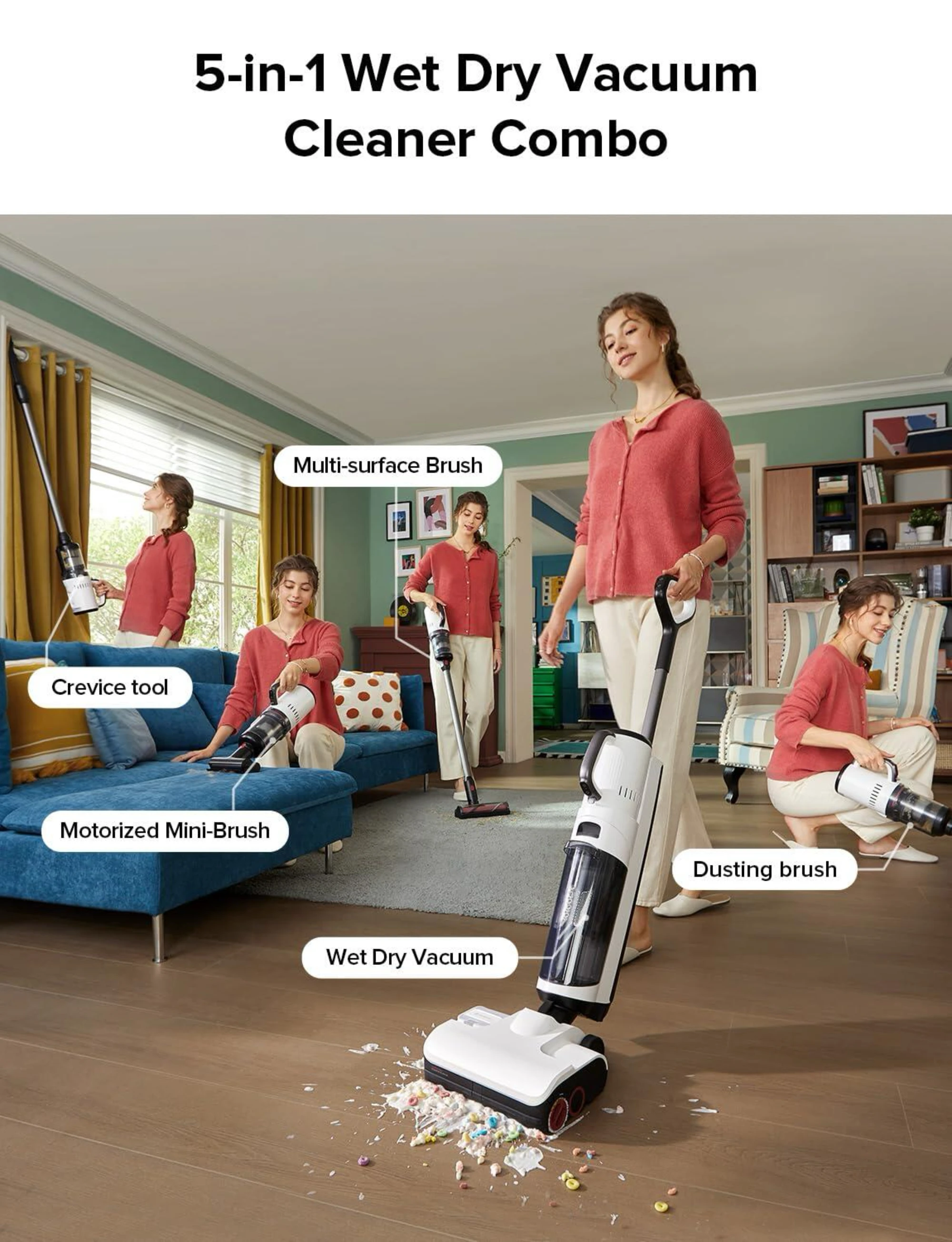 5-in-1 Powerful 17000Pa One St - Outdoor Power Mop 리뷰 및 가격