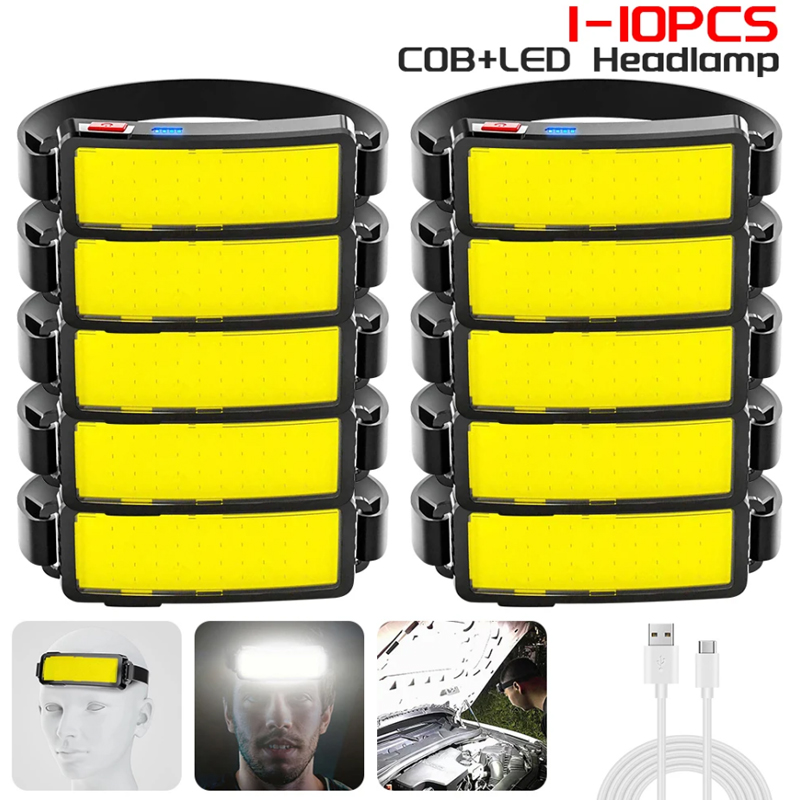 USB Rechargeable Powerful COB  - Outdoor Power Head 리뷰 및 가격