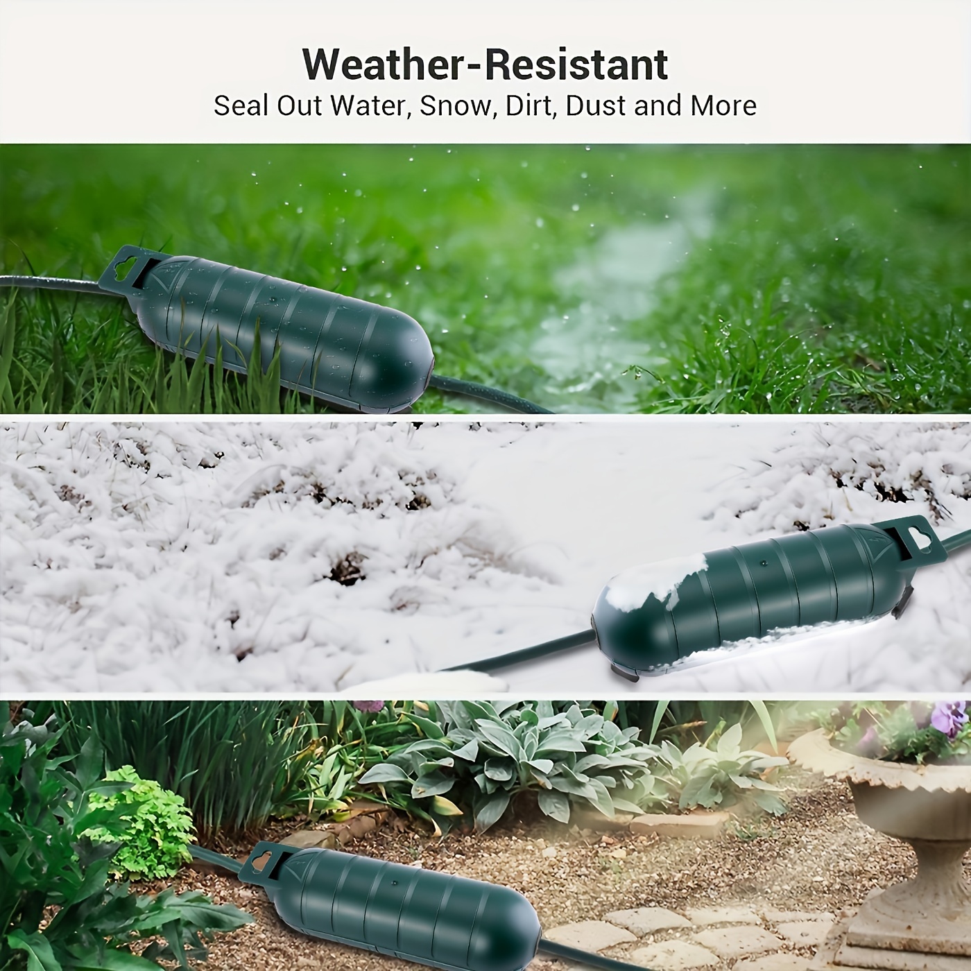 4pcs Outdoor Extension Cord Sa - Outdoor Power Strip With Cover 리뷰 및 가격