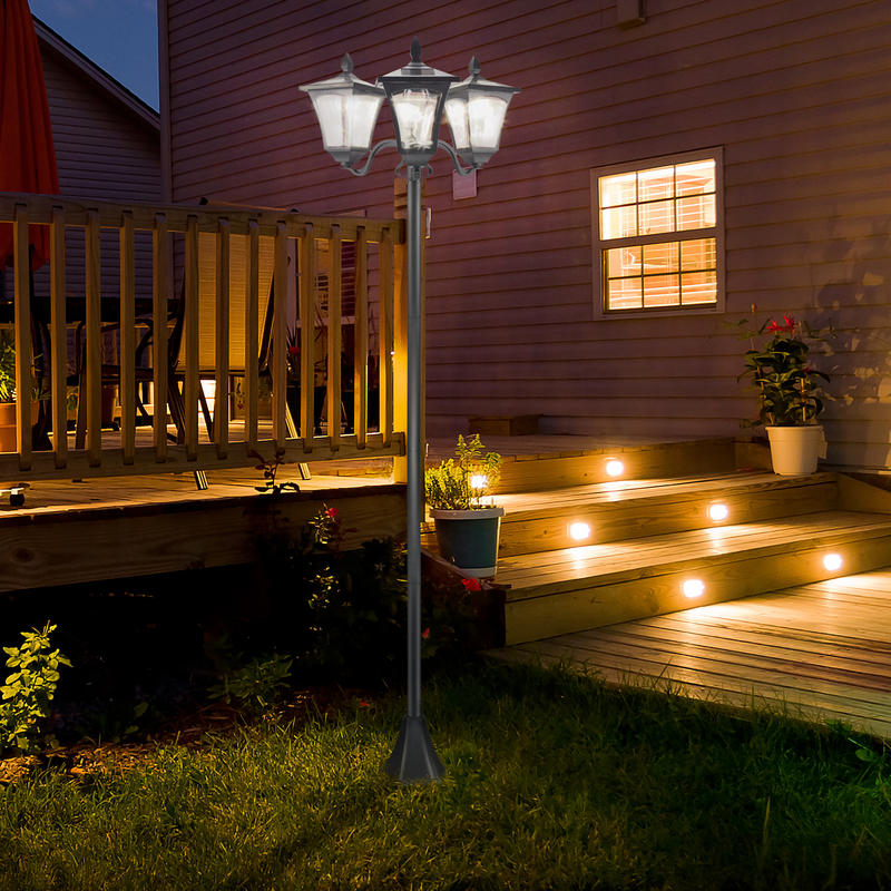 Outsunny Outdoor Lamp Post Lig - Outdoor Power Head 리뷰 및 가격