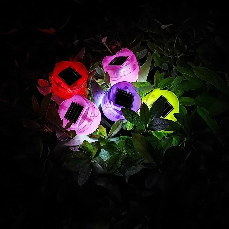 1Pcs Garden Tulip Flower Shape - Outdoor Power Outlet Solar 리뷰 및 가격