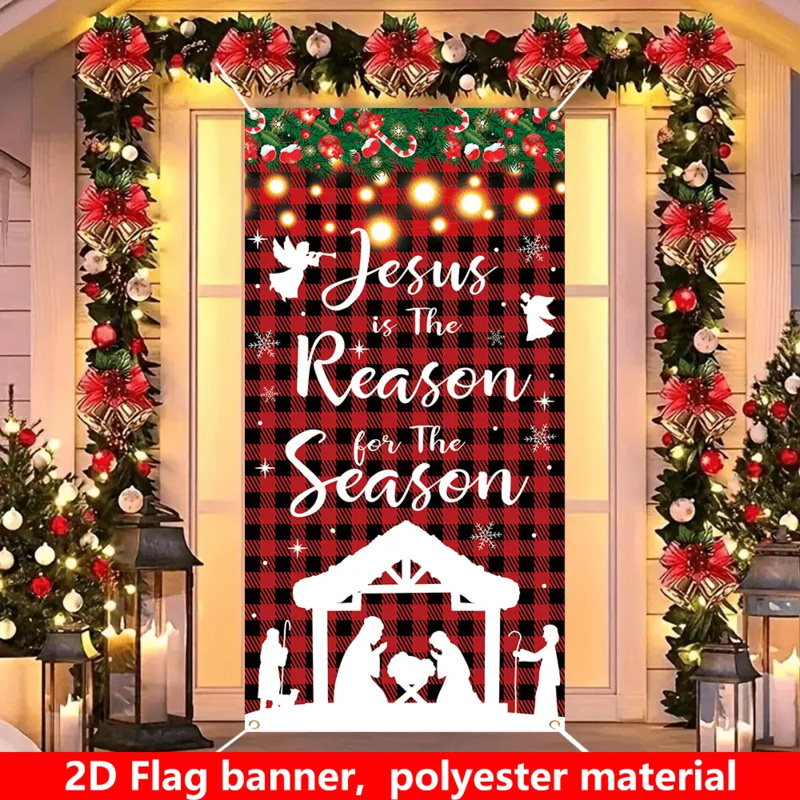 1pc 2D flat, Christmas festive - Outdoor Power For Wedding 리뷰 및 가격