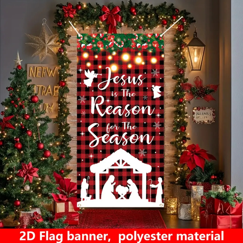 1pc 2D flat, Christmas festive - Outdoor Power For Wedding 리뷰 및 가격