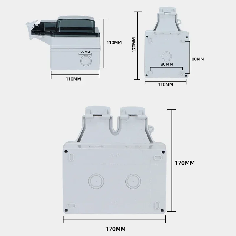 Tuya Waterproof Electrical Wal - Outdoor Power Inlet Box 리뷰 및 가격