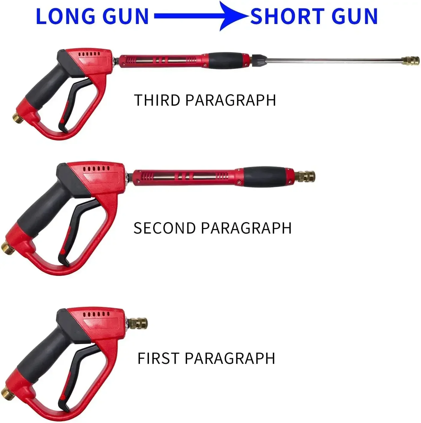 Pressure Washer Gun, Red High  - Power Washer Gun Replacement 리뷰 및 가격