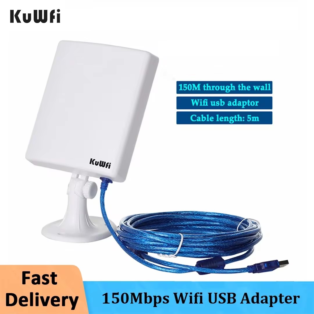 KuWfi 150Mbps Wifi USB Adapter - Outdoor Power Adapter Wyze 리뷰 및 가격