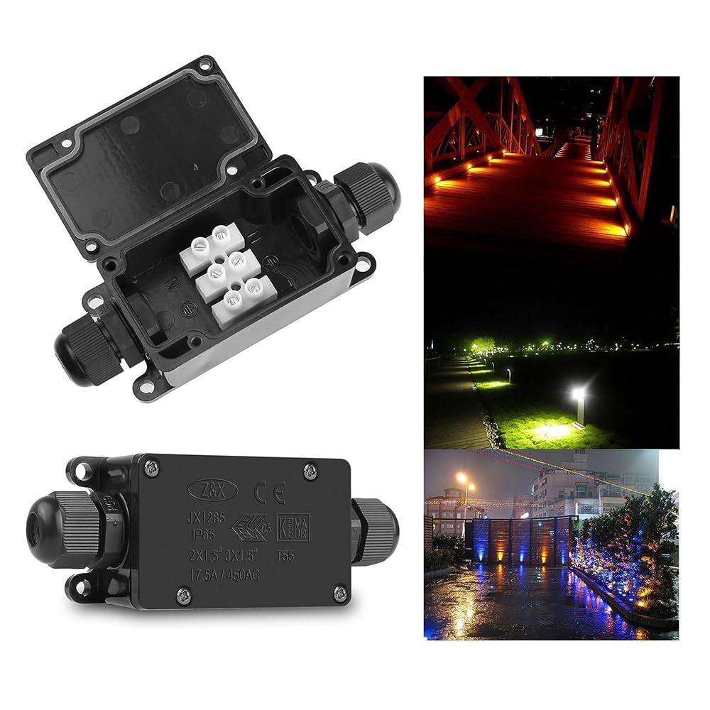 3pcs 2Way IP65 Waterproof Outd - Outdoor Power Line 리뷰 및 가격