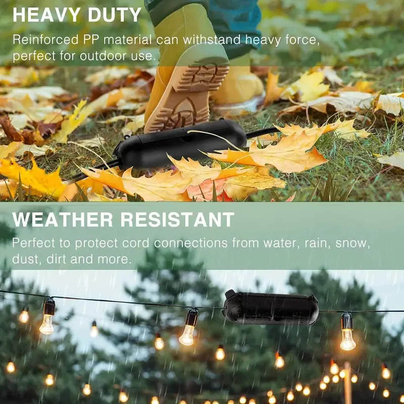 1/3pcs Outdoor Extension Cable - Outdoor Power Strip With Cover 리뷰 및 가격