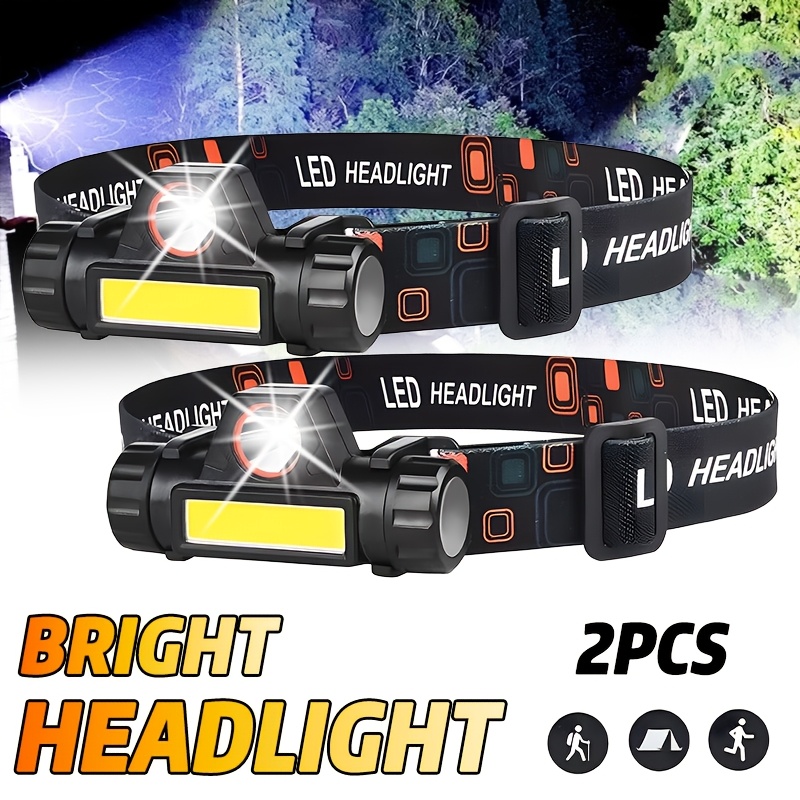 Rechargeable COB LED USB Headl - Outdoor Power Head 리뷰 및 가격