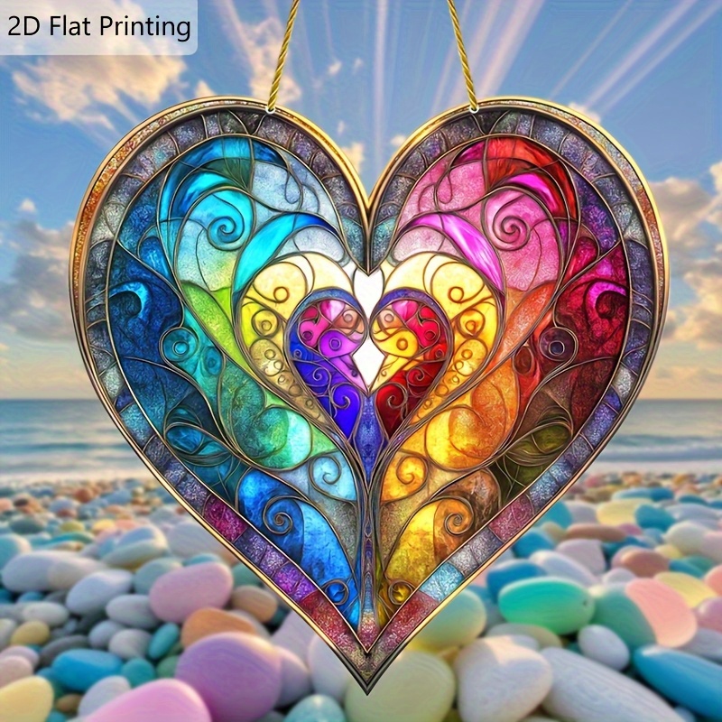 2/4 Piece Set of 2D Flat Heart - Outdoor Power For Wedding 리뷰 및 가격