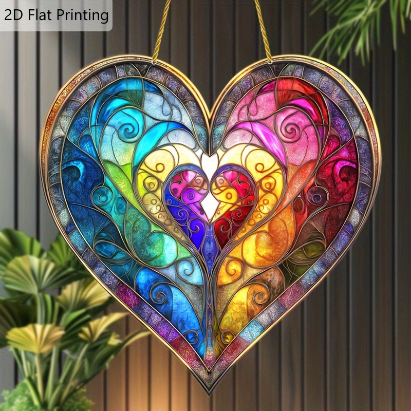 2/4 Piece Set of 2D Flat Heart - Outdoor Power For Wedding 리뷰 및 가격